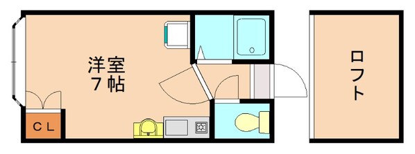 ピサ多の津の物件間取画像